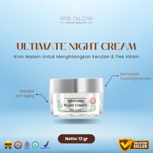 Ms Glow Night Cream Ultimate - 1 Item