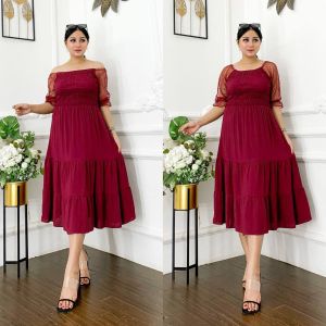 DASTER VIRAL TERBARU / DRESS CANTIK TILE DOTY AUREL DRESS korean Style terbaru