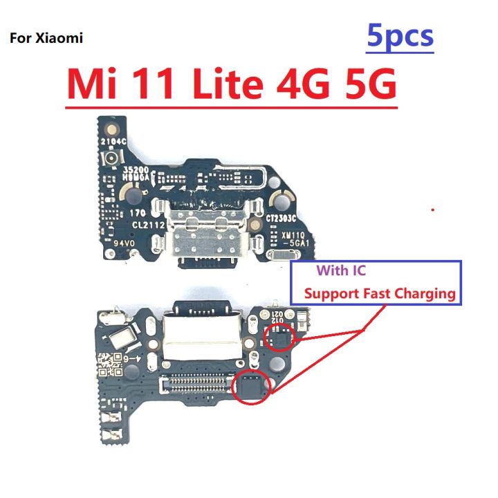 Charger USB Dock Charging Dock Port Board With Microphone Flex Cable For  Xiaomi Mi 11 Lite 4G 5G Repair Parts Lazada PH
