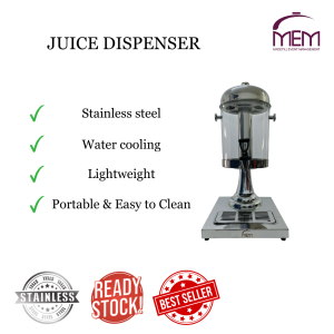 Juice Dispenser with Stainless Steel Cooling Tower – Stay Fresh & Chilled!