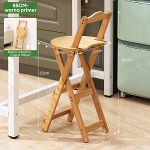 Kursi Bambu/Kursi Portabel/Kursi Bar/Kursi lipat/Kursi praktis