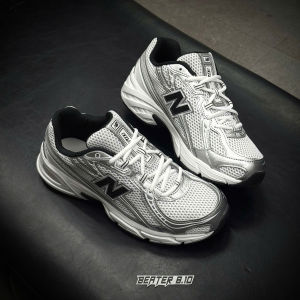 [Chính Hãng] Giày Thể Thao 740 “White Silver Metallic Navy” Phong Cách Streetwear | Beater 8.10