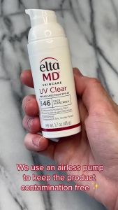 New EltaMD UV AOX Elements Tinted Mineral Face Sunscreen Lotion Tinted Moisturizer for Face SPF 50 with Antioxidants For Dry Sensitive Skin 1.7 oz Pump