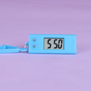Đồng Hồ Led Điện Tử Mini Có Móc Treo Balo Du Lịch CA666
