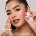 Lucky Beauty Blush & Lip Cream in Dare. 