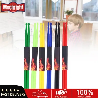 Mechright SPYMINNPOO 6 Cặp Dùi Trống Nylon 5A Chuyên Nghiệp Đàn Hồi Nhẹ Không Trượt Gậy Trống Với Nhiều Màu Sắc Cho Người Lớn Trống Điện Tử Trẻ Em
