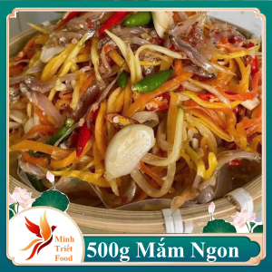 1kg MẮM CÁ CƠM TRỘN ĐU ĐỦ với vị giòn ngọt và hương thơm đặc trưng lôi cuốn và khó quên- ĐẶC SẢN MINH TRIẾT