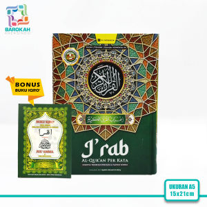 Alquran Tajwid Warna Warni 30 Juz Lengkap Nahwu Al Quran Irob Perkata Terjemahan I rab