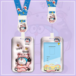 3D Id Card Holder Motif Kartun/Name Tag Id Card/ Busway Lanyard Card Holder/Gantungan Kartu Nama/Tempat Kartu Id Card Holder Gantung Leher