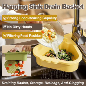 Sink Storage Basket Unrestricted Use Sink Drainer Basket Large Capacity not Easy to Get Your Hands Dirty