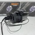 IBRIGHT ZE500 Biled 2,5inc Lampu Utama Blue Lens App Temperatur. 