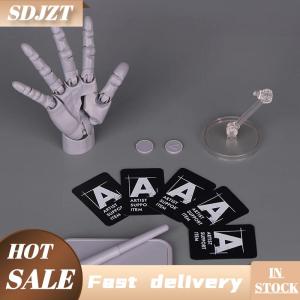 SDJZT Khớp ngón tay gashapon 1 2 mô hình bàn tay 1:1 Cọ vẽ nghệ thuật mô hình thu nhỏ công cụ tham khảo trang trí máy tính để bàn