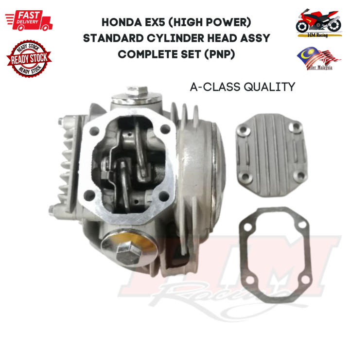 HONDA EX5 (HI-POWER) - STD STANDARD CYLINDER HEAD ASSY COMPLETE SET ...