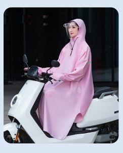 Áo mưa đi xe xẻ tà phong cách Nhật Bản mới cao cấp tiện dụng nhiều màu lựa chọn