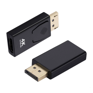 Plugs And Play Adapter 4K 30Hz Converter Gold Plated Connector For PC Laptop Monitor Projectors Home Theater