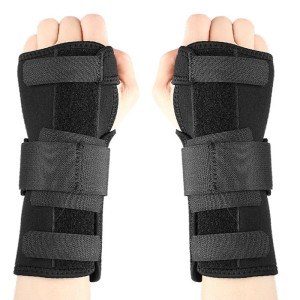 Wrist Support Brace for Women Men Breathable Wrist Wrap Hand Wrist Brace Built in Metal Splint Fit Left OR Right Hands