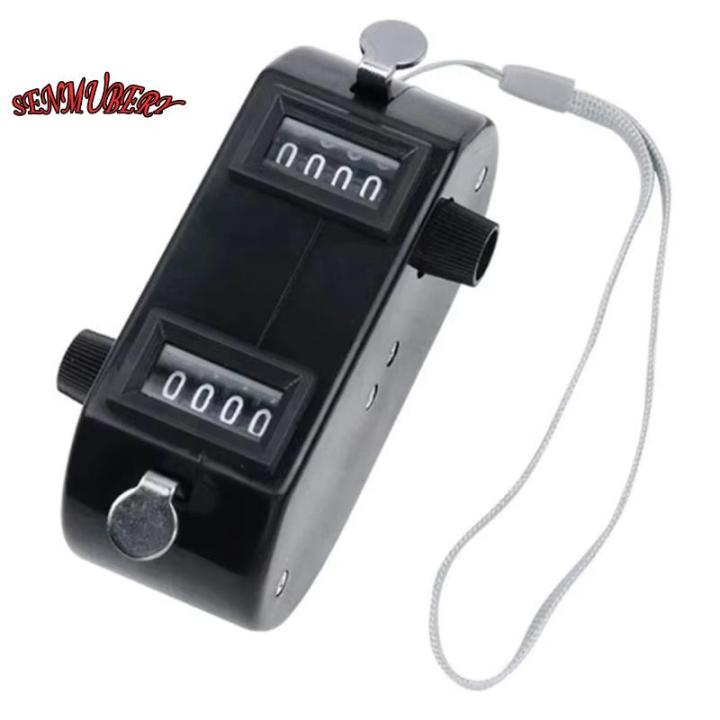 [LA1R]Two-Way Clickers Portable Bidirectional Counter Hand Black for ...