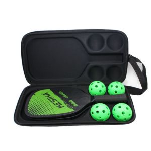 MUQZI Waterproof Pickleball Paddle Storage Case EVA Portable Table Tennis Racket Bag Practical Hard Shell Racket Protector Cover Outdoor