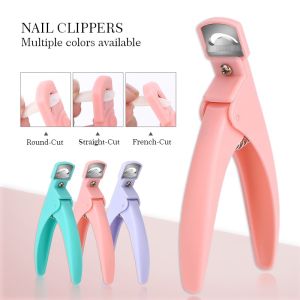 U-Shaped French False Nail Scissors Professional Stainless Steel Head Nail Clipper Tips Clipper