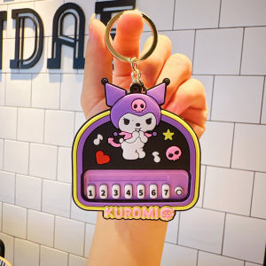 Keychain Personalized Authentic Sanrio Music Kawaii Backpack Pendant Car Useful Keychain Piano