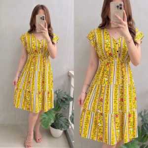 LIMITED EDITION/ DRESS KIRAN/ RUFFLE DRESS/ DASTER BUSUI/ DASTER KEKINIAN/ DASTER TERMURAH/ DASTER TERLARI