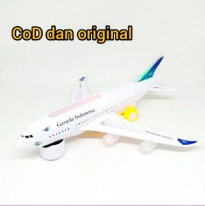 Mainan Anak Pesawat AIR PLANE 747 BUMB AND GO Mainan Anak Pesawat Berjalan cocok buat kado