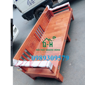 GIƯỜNG GỖ SỒI GẤP GỌN CAI CẤP- SOFA GIƯỜNG CAO CẤP GIAO NHANH HCM
