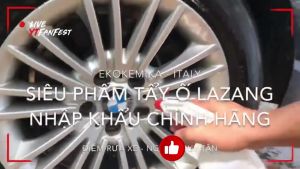 Dung Dịch Tẩy Ố Đa Năng Tẩy Ố Vàng Rỉ Sét Lazang Ố Kính Mạ Crom Xi Măng Perlega Ekokemika Chai 1L