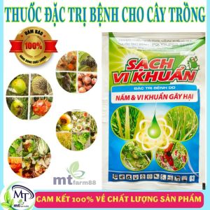 [100 Gói] Sạch vi khuẩn 25g - POLYSUPER 32WP - Đặc trừ Bệnh Do Nấm Và vi khuẩn Gây Hại Trên Các Loại Cây Trồng 25g