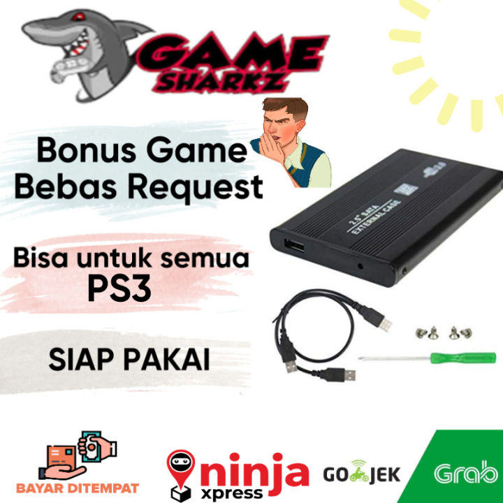 Harddisk Hardisk Eksternal PS3 PS 3 Full Game 500GB | Lazada Indonesia