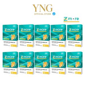 Z-More โปรสุดคุ้ม 10กล่อง ผลิตภัณฑ์เสริมอาหาร วิตามินรวม บำรุงดวงตา ฟื้นฟู บรรเทาอาหารตาแห้ง แพ้แสง ต้อลม ส่งฟรี
