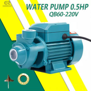 EURORECAR 220V Electric Jet Booster Water Pump 370W 0.5HP Peripheral Peripheral Self-Priming Shallow Well Booster Pump