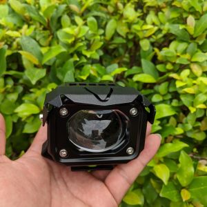 Đèn Trợ Sáng Bi Cầu Xe Máy Ô Tô F20XP 60W - 2 Màu 3 Chế Độ Chất Lượng VIP: - Hàng Siêu Sáng