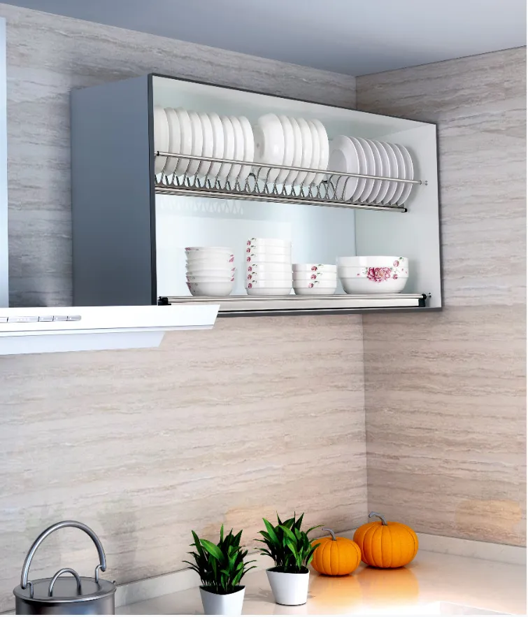 70cm Kitchen Collection Dish Rack Tier Cabinet Dish Drying Rack 304  Stainless Steel Dish Slots Plate