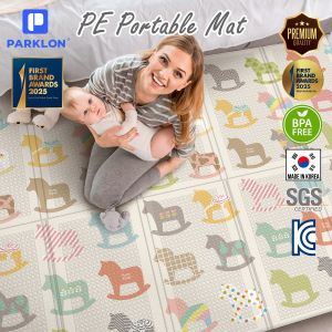 [11 colors] PARKLON PE Portable Mat แผ่นรองคลานเกาหลีรุ่นพับได้ เกรดพรีเมี่ยม