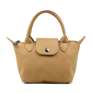 DEOBAGS TAS NEO WANITA /T AS PIOMA SELEMPANG WANITA MINI CUIRHONEY KULIT MURAH / TAS LE PLIEGE CUIR TO HANDLE PIOMA  VIOLET 0095013