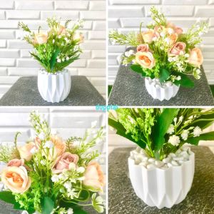 Hampers Valentine Bingkisan Bunga Artificial Coklat Valentine Hadiah Dekorasi Rumah Aesthetic