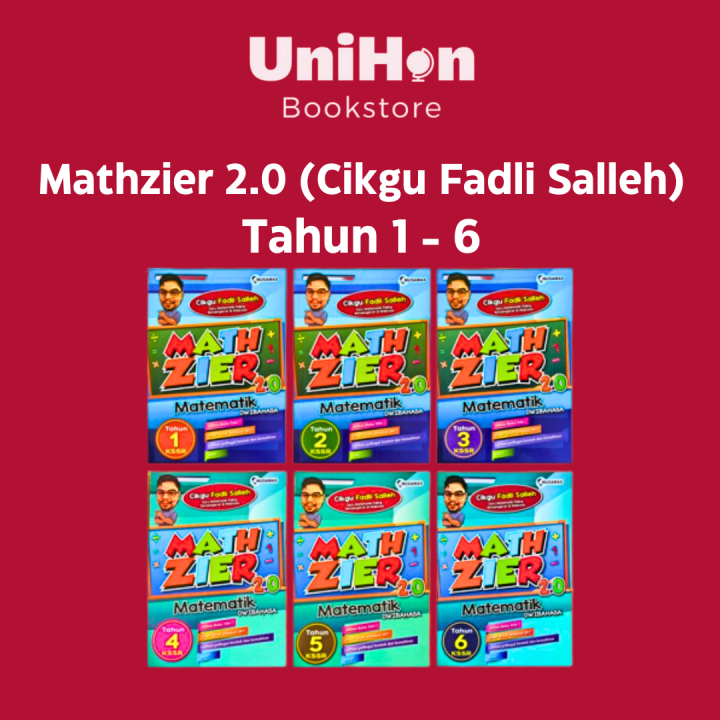 [UNIHON] Buku Latihan: Mathzier 2.0 Matematik (Tahun 1, Tahun 2, Tahun 4, Tahun5 , Tahun 6 ...