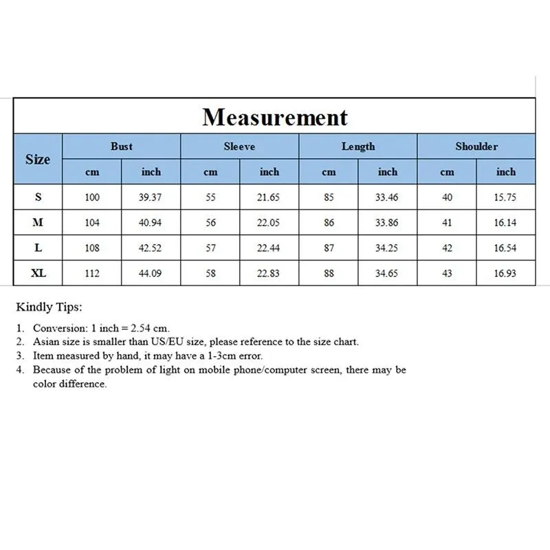 Women's Clothing Asian Size To European Converter YA Korean