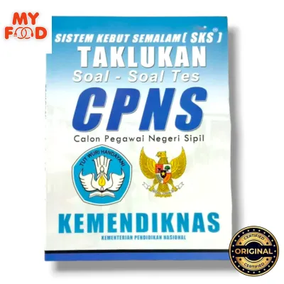 Buku Original SKS Taklukan Soal-Soal Tes CPNS KEMENDIKNAS - [Myfoodofficial]