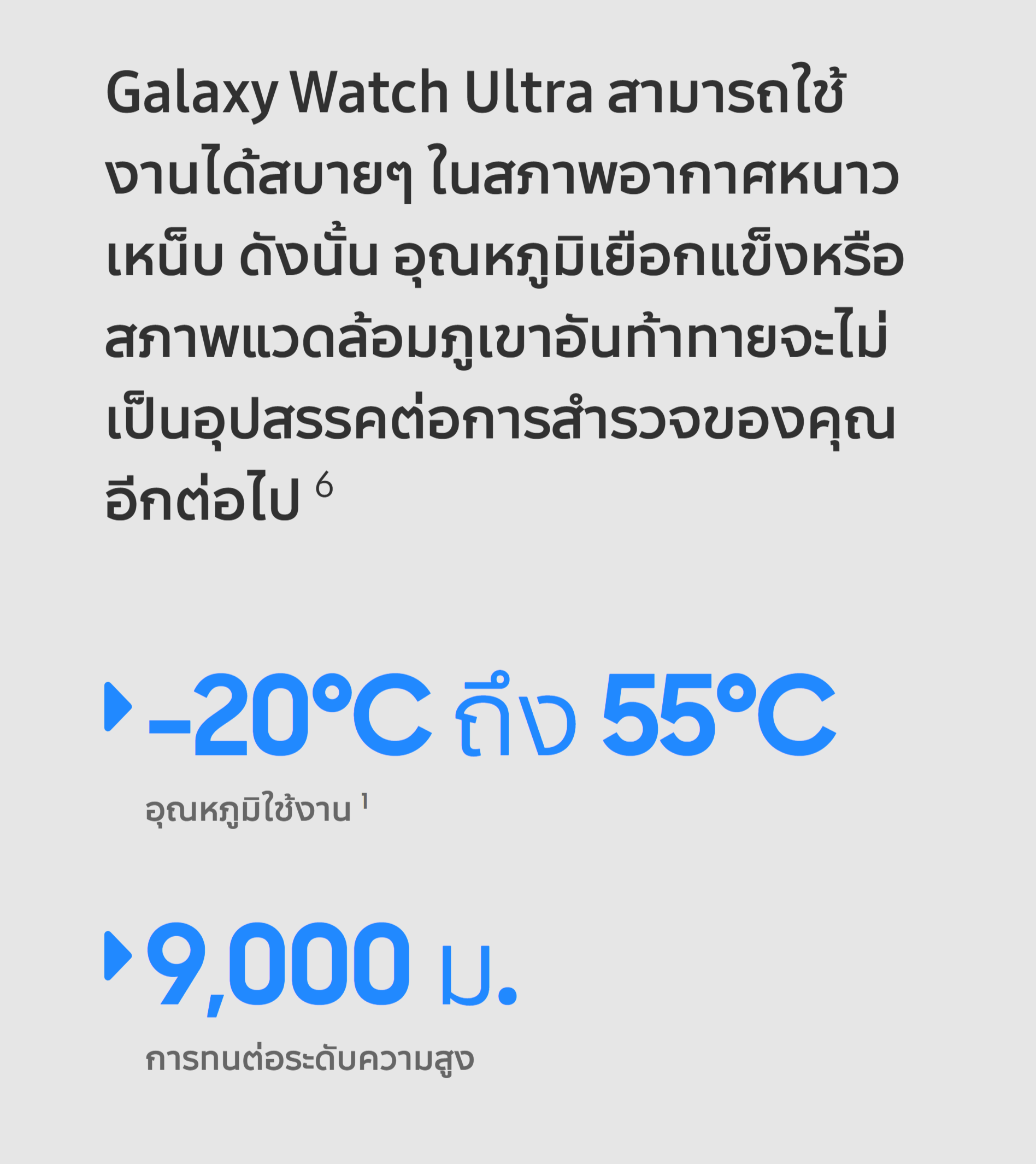 Samsung Galaxy Watch Ultra 2025 LTE Titanium นาฬิกา Smart Watch