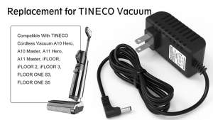 Charger Replacement for TINECO Vacuum iFLOOR 2 iFLOOR 3A10 A11 Floor ONE S3 26V AC/DC Adapter Charging Cable Power Cord
