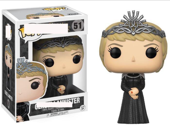 POP A Song Of Ice And Fire Game of Thrones Snow Daenerys Targaryen Drogon Ghost Tyrion Lannister Action Figure Toys for Children