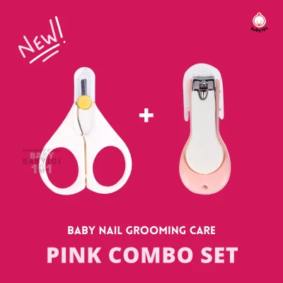 【Baby101】Infant Baby Safety Nail Clipper Nail Cutter Nail Scissors Grooming Manicure Set