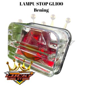 Lampu rem gl 100 kaca bening murah COD