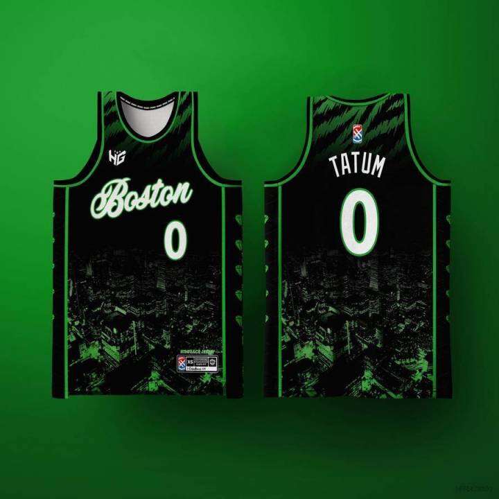 Black and shop green jersey