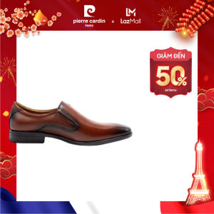 Giày Loafer Pierre Cardin Giày Tây Nam công sơ đế cao su đúc chồng trơn trược chất liệu da bò nhập khẩu bảo hành 12 tháng - PCMFWLF 748