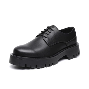 Sepatu Formal Pantofel Docmart Pria Loafers Sepatu Casual Hitam Keren Sepatu Kantor Terbaru