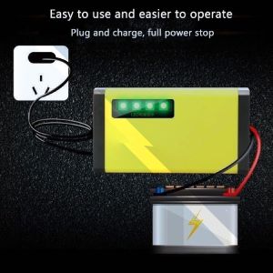 Smart 12V Battery Charger for 2AH to 20AH Batteries with Fast Charging Function