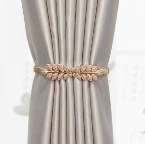 1pc Luxury Hook Pengait Jepit Horden Mewah Curtain Hook Sultan Stainless Tassel Gorden Pengikat Tirai Jepitan Dekorasi Curtain Modern